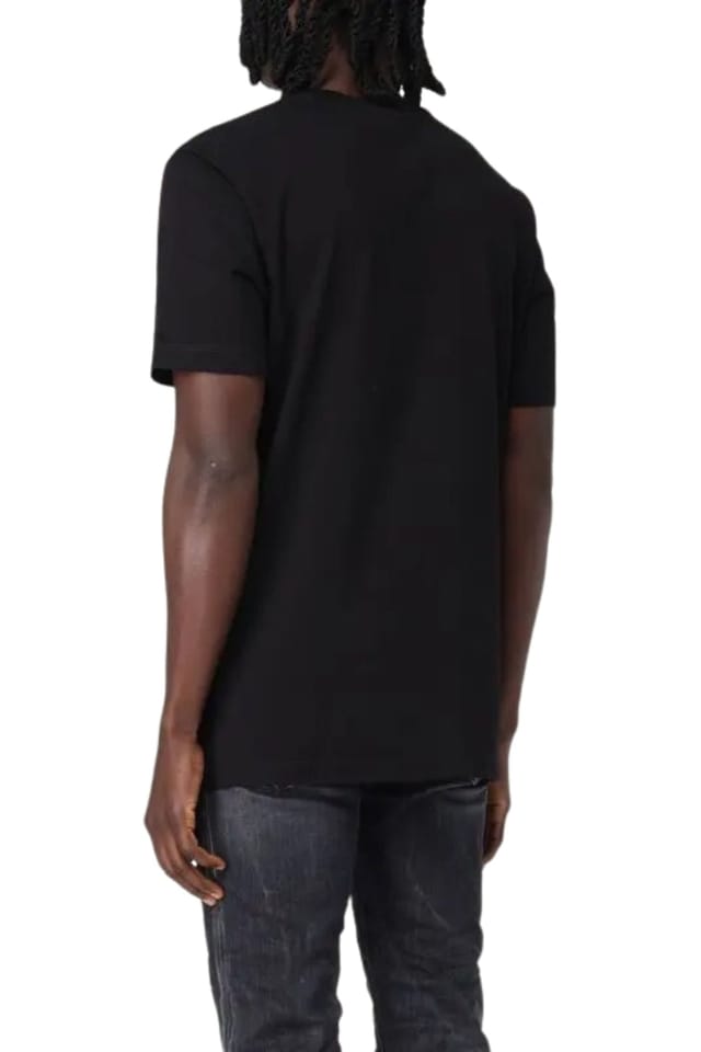 Dsquared2 Dsquared2 Men's Short Sleeve Round Regular Fit T-shirt in Black - 2