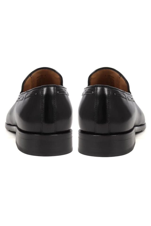 Jones Bootmaker Jones Bootmaker Men's Devon2 Leather Loafers in Black - 3