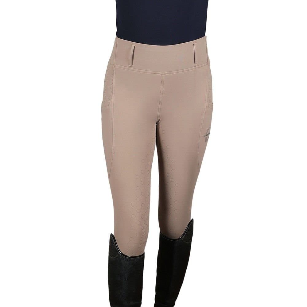 Coldstream Coldstream Women's Oxnam Competition Horse Riding Tights in Taupe