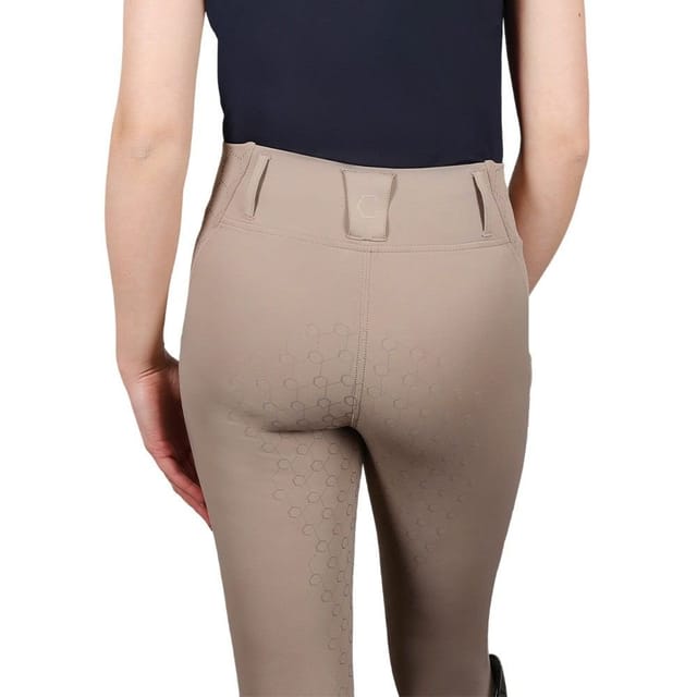 Coldstream Coldstream Women's Oxnam Competition Horse Riding Tights in Taupe - 2
