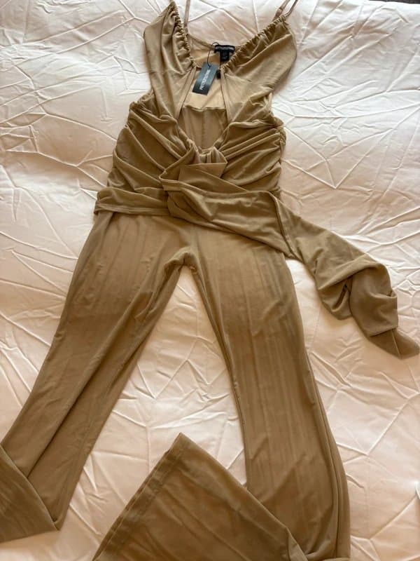 PLT Beige jumpsuit