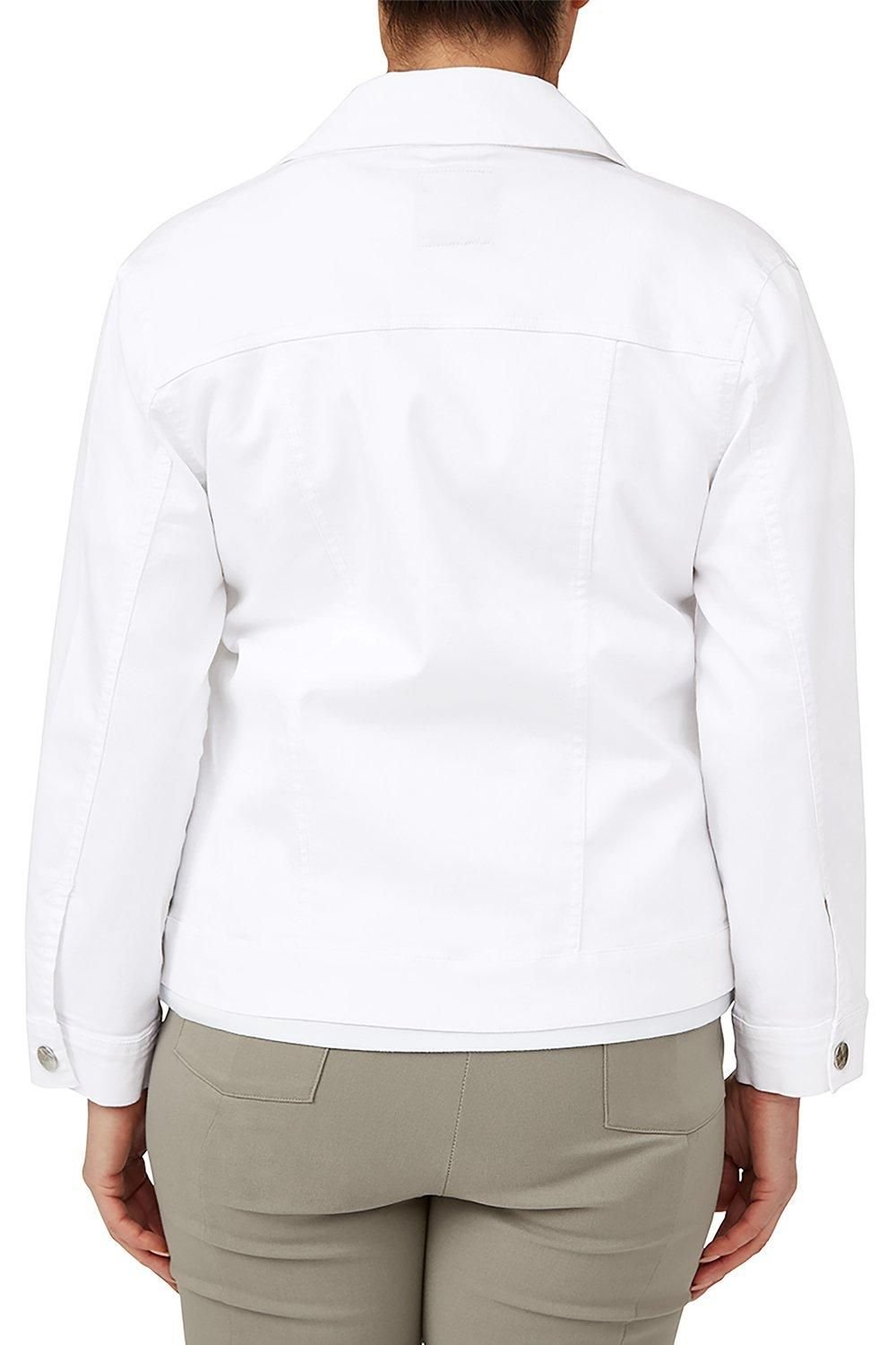 Penny Plain Penny Plain Women's Denim Jacket in White - 4