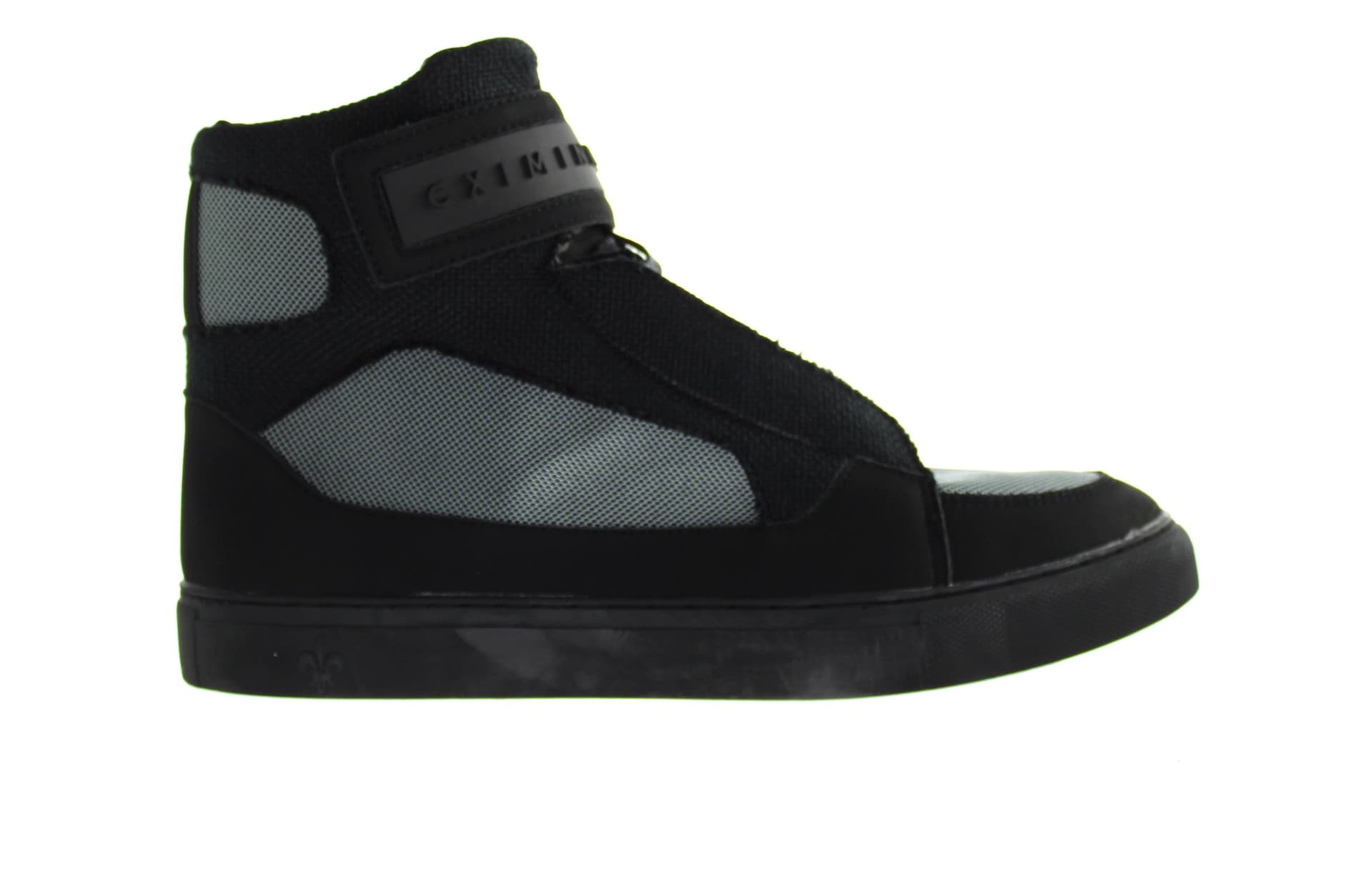 Criminal Damage Criminal Damage Men's Bronx 02 Black High Top Trainers