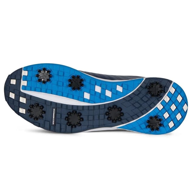 Greg Norman Greg Norman Men's XWT Comfort Waterproof Spiked Golf Shoes in Navy - 3