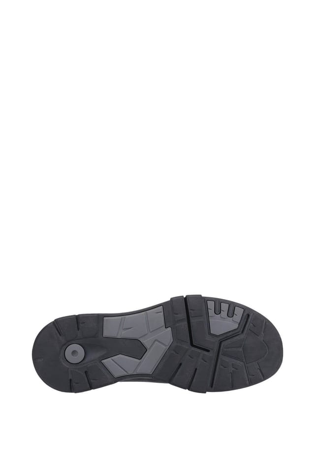 Hush Puppies Hush Puppies Men's 'Fletcher' Smooth Leather Slip On Shoes in Black - 3
