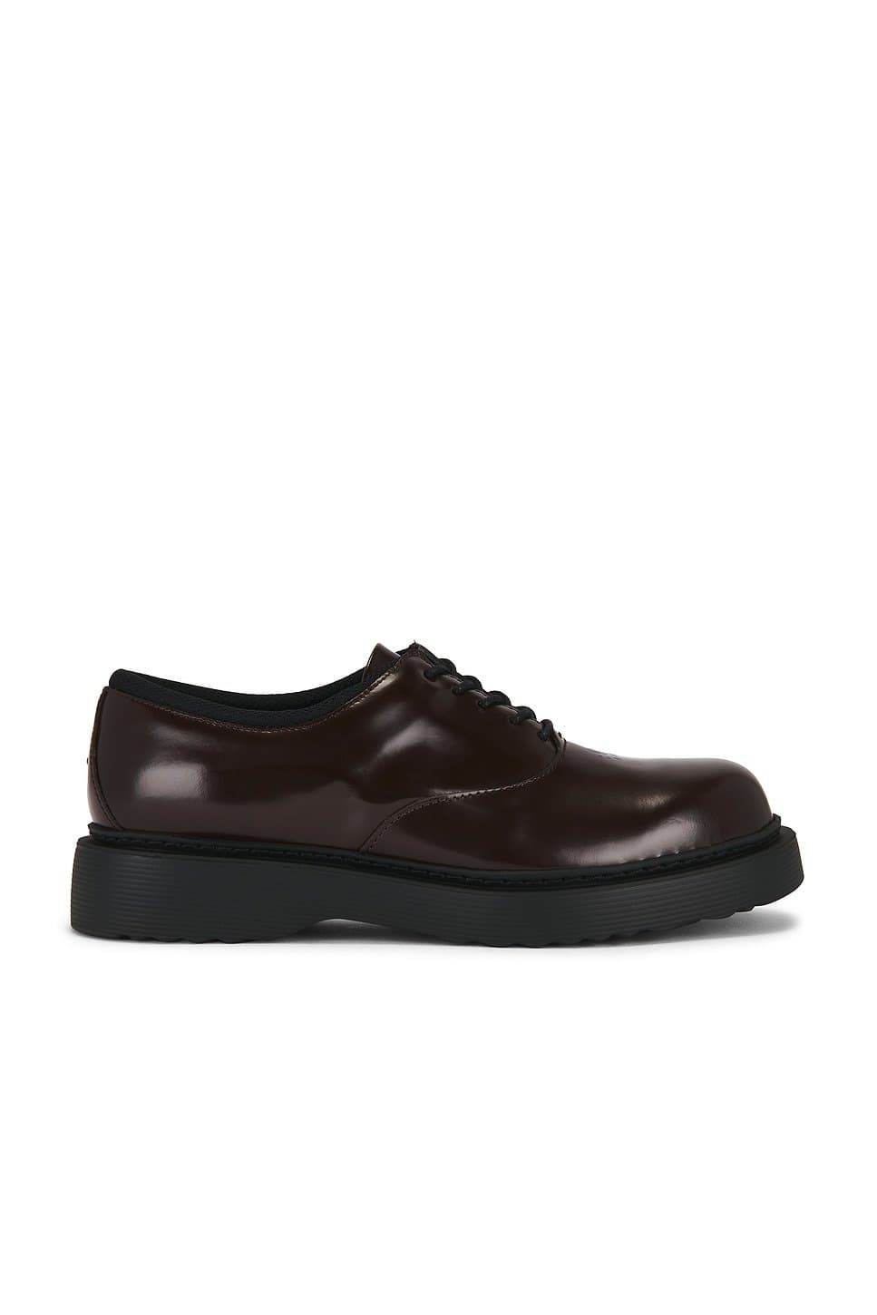 revolve Revolve Brown Leather Derby Shoe