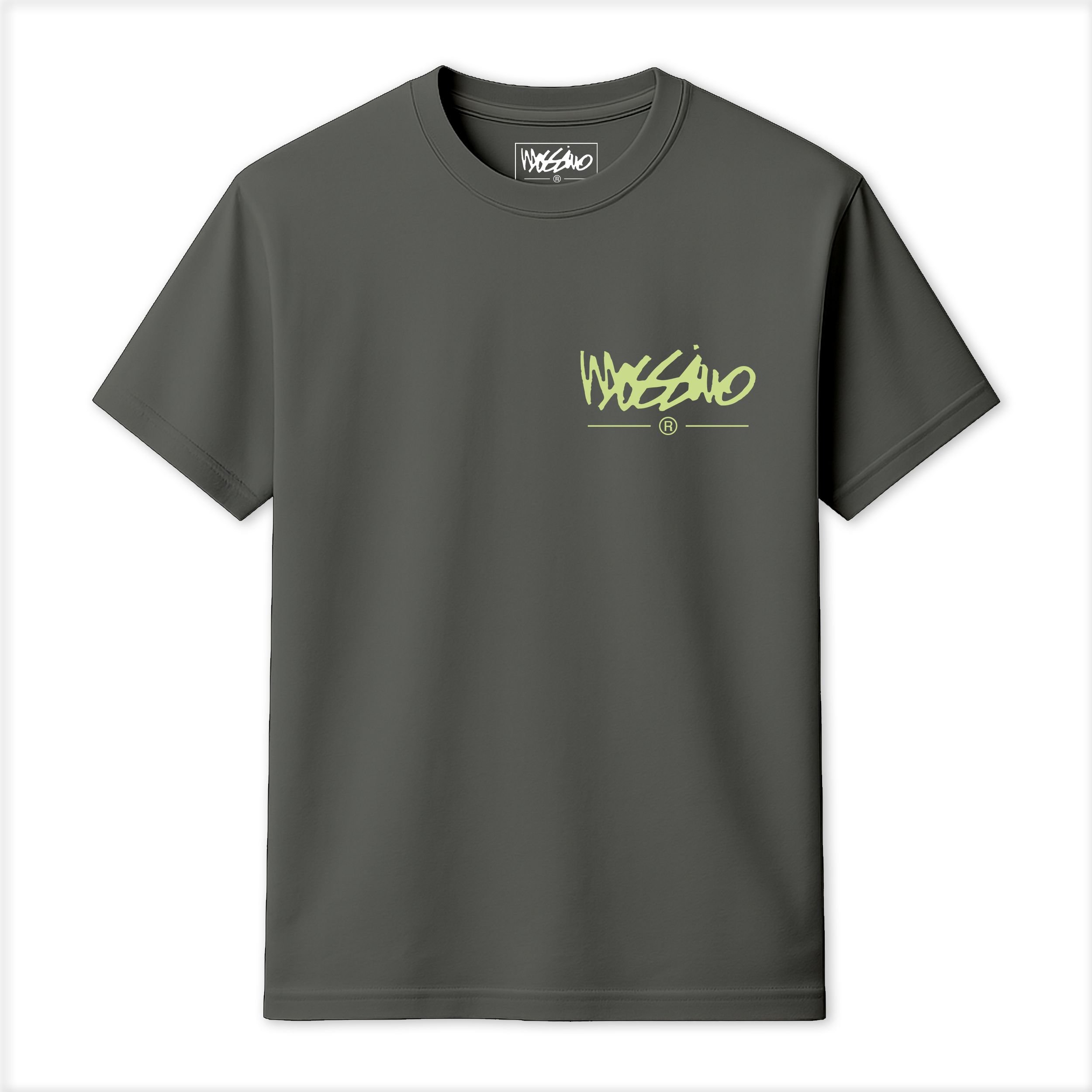 Mossimo Mossimo Men's Signature T-Shirt in Light Grey - 3