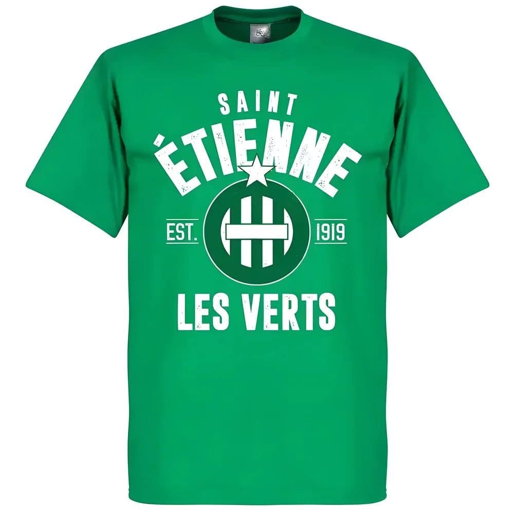 St. Etienne St. Etienne Men's St Etienne Established T‑shirt in Green - 1