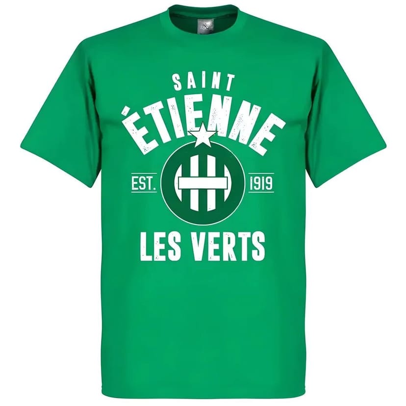 St. Etienne St. Etienne Men's St Etienne Established T‑shirt in Green - 1