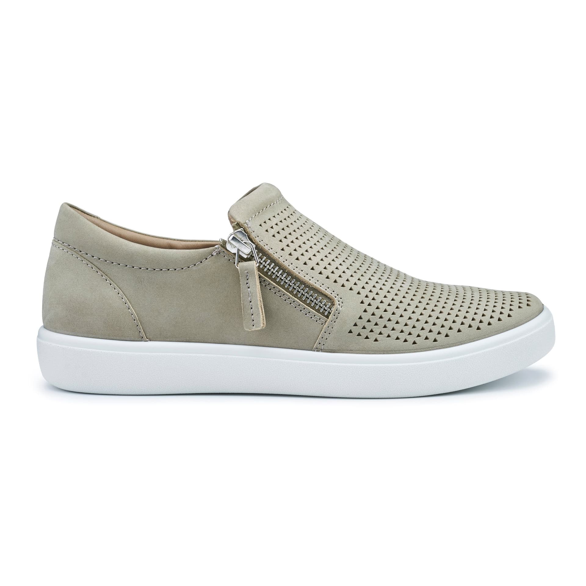 Hotter Hotter Women's Extra Wide 'Daisy' Deck Shoes in Olive