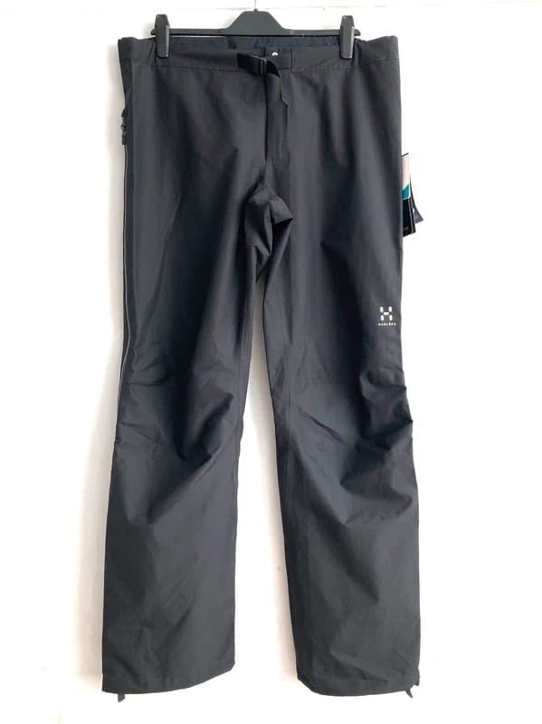 Haglöfs Haglofs bara waterproof pants Black Size XXL 40 inch W 34 inch L