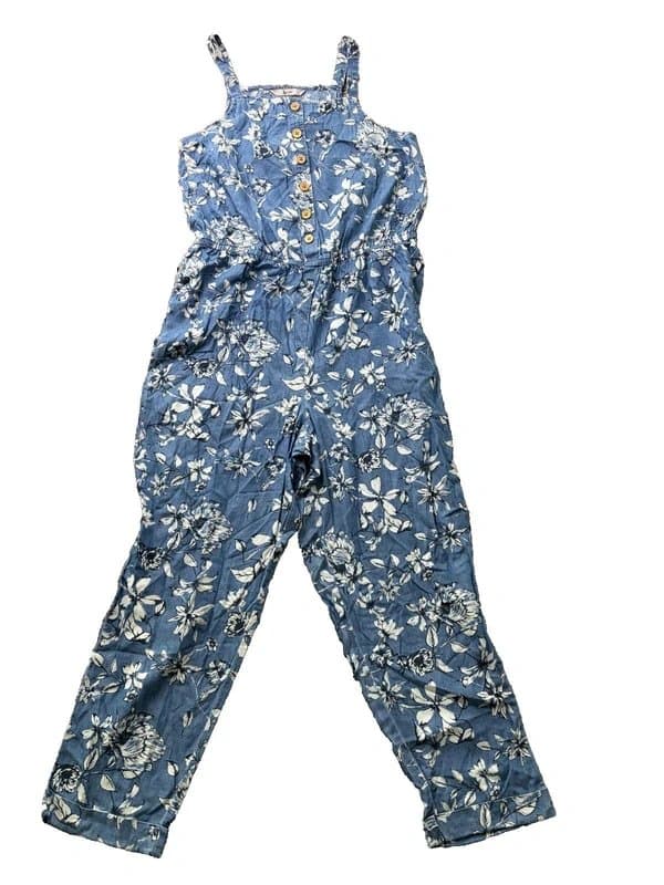 TU Tu Women Cotton Jumpsuit Playsuit Size 12 Womens EU 40 Vintage Lilac NEW RRP £25