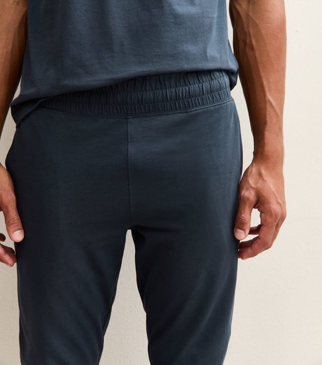 New Look Men's Navy Short Sleeve Top & Joggers Pyjama Set New Look - 3