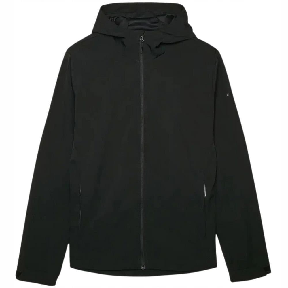 4F 4F Men's WAW24TSOFM283 Windproof Soft Shell Jacket in Black