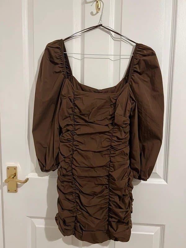 Bershka Brown dress