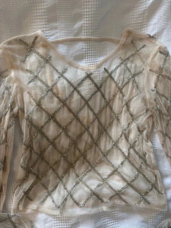 Bershka Bershka embellished top