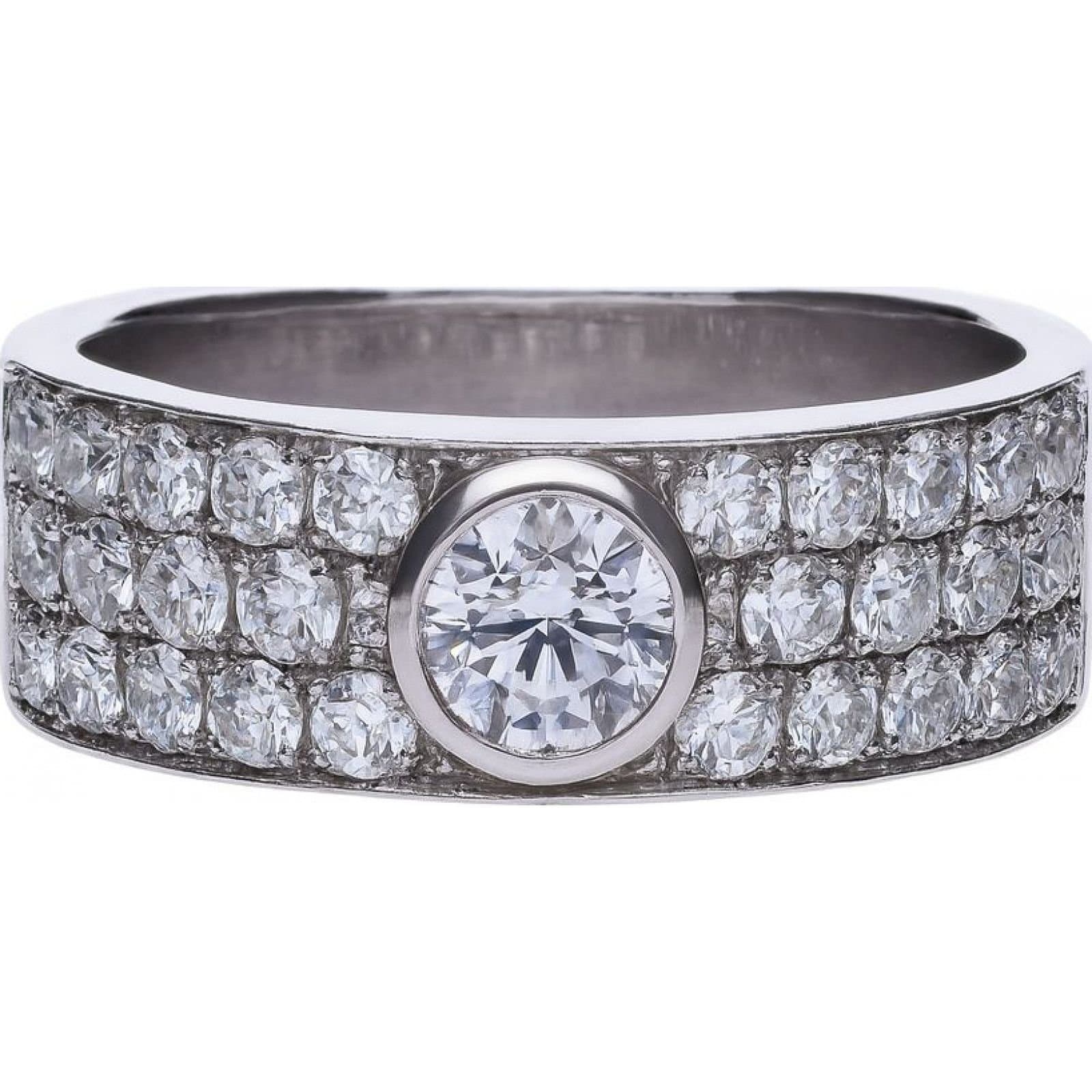 diamonfire Diamonfire Women's 6112701082170 Ring in Silver