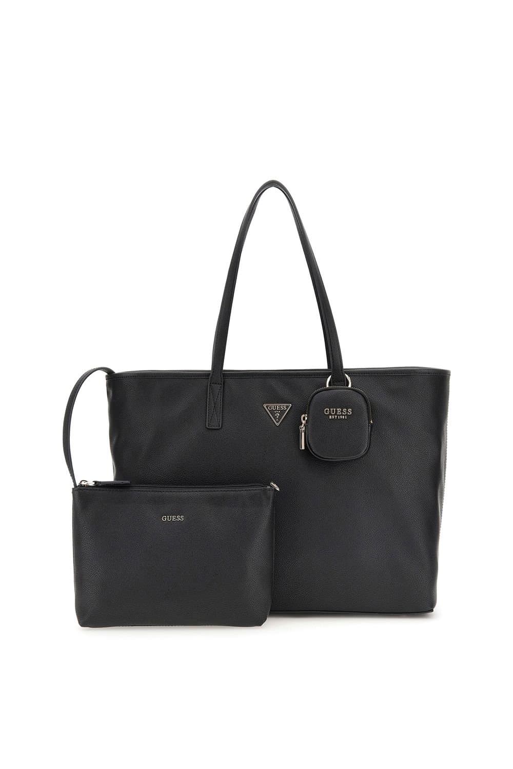 Guess Guess Women's Power Play Ii Large Tech Tote Black