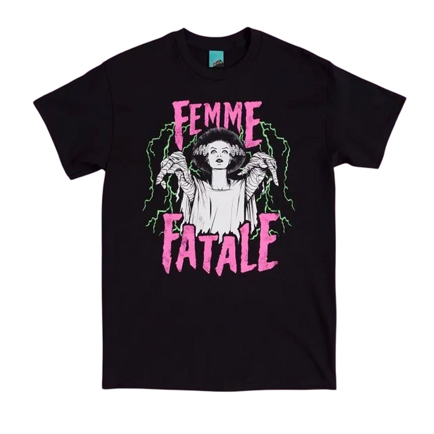 Universal Sony Pictures Universal Sony Pictures Men's Femme Fatale T-Shirt in Black