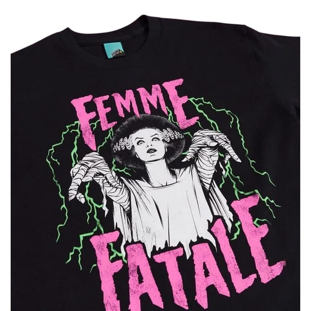 Universal Sony Pictures Universal Sony Pictures Men's Femme Fatale T-Shirt in Black - 3