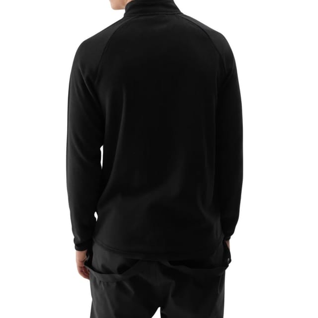 4F 4F Men's Fleece Thermoactive Sweatshirt in Black - 2