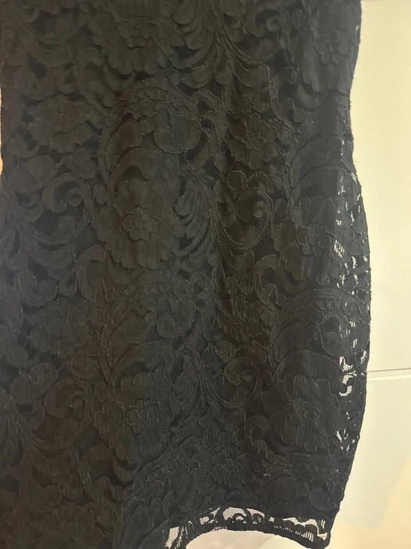 Topshop Topshop black lace dress