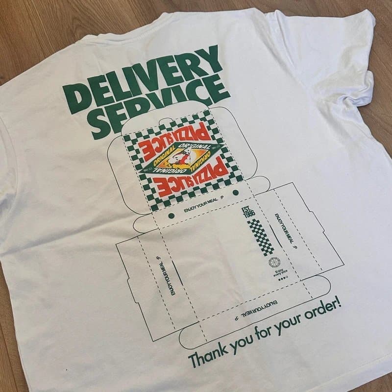 Bershka Bershka Pizza T-Shirt