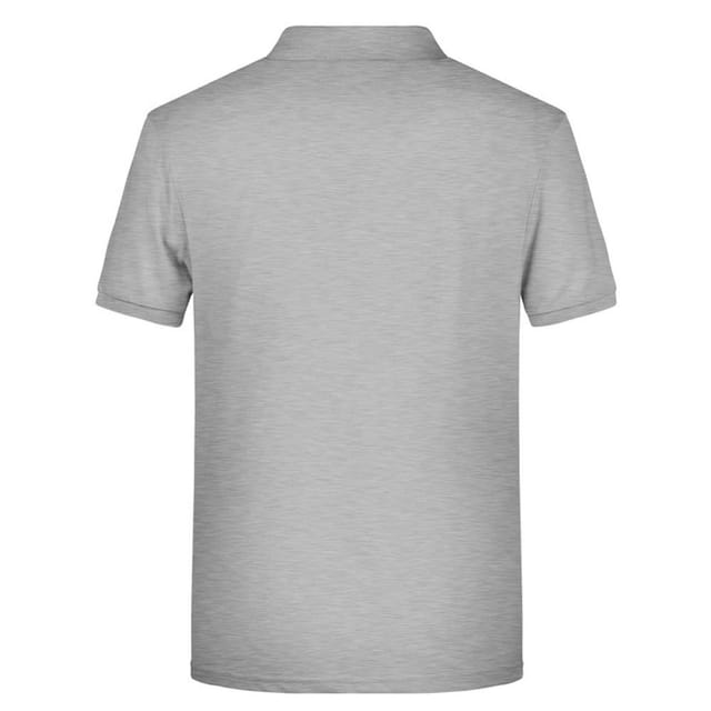 James and Nicholson James and Nicholson Men's Basic Polo Shirt in Grey - 2