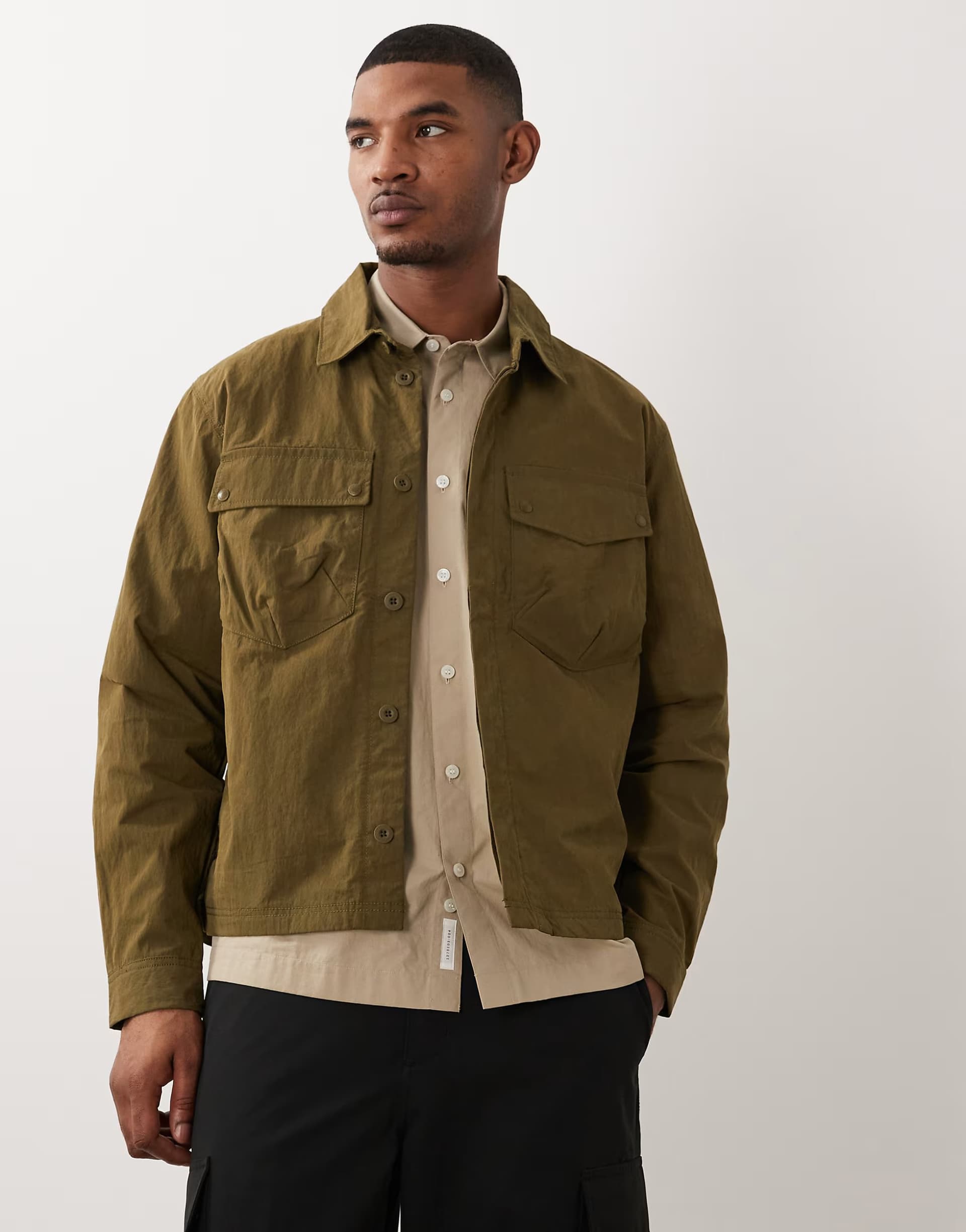 ASOS ASOS Napapijri Olive Green Shirt