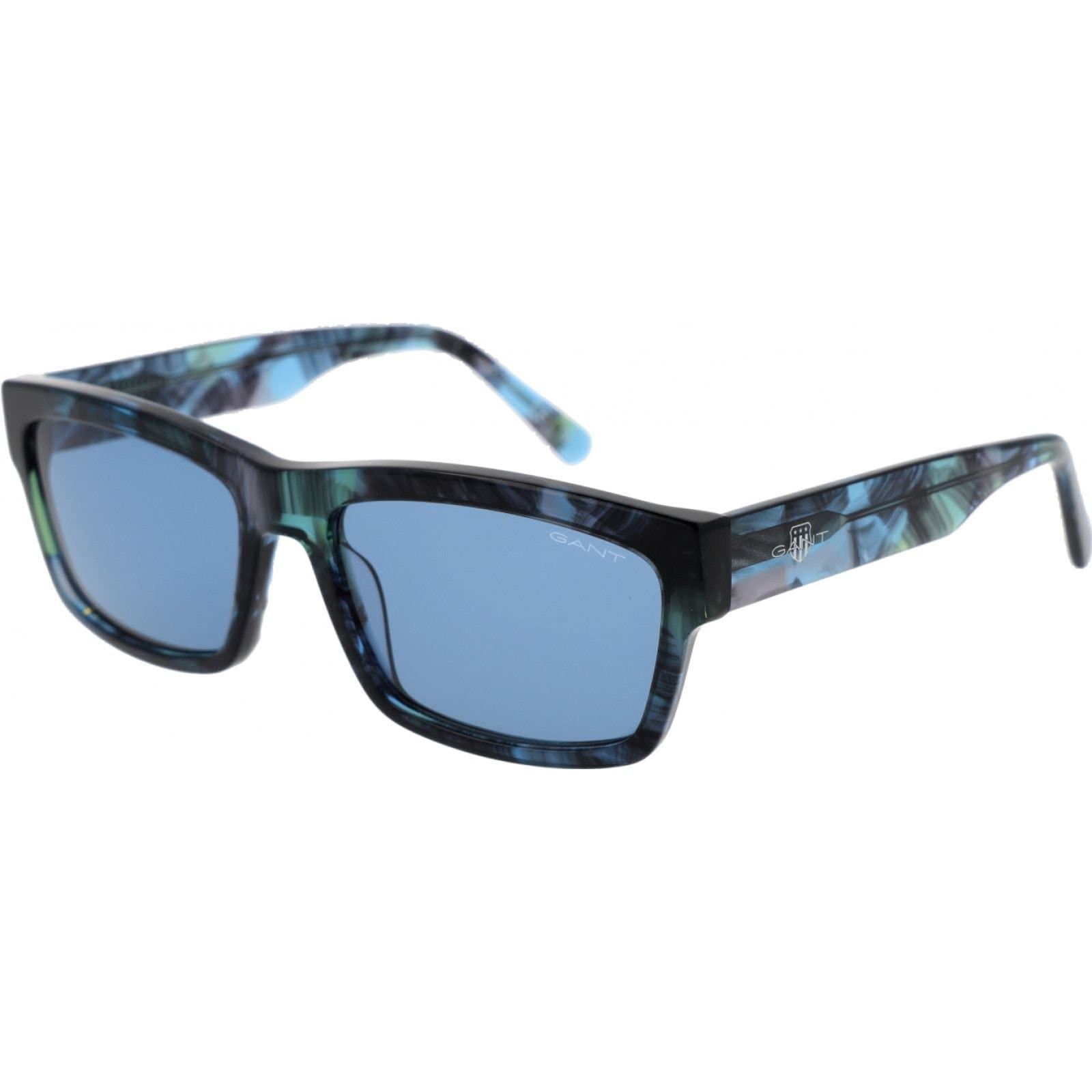 Gant GANT Men's GA7230 6055V Square/Rectangle Sunglasses in Blue