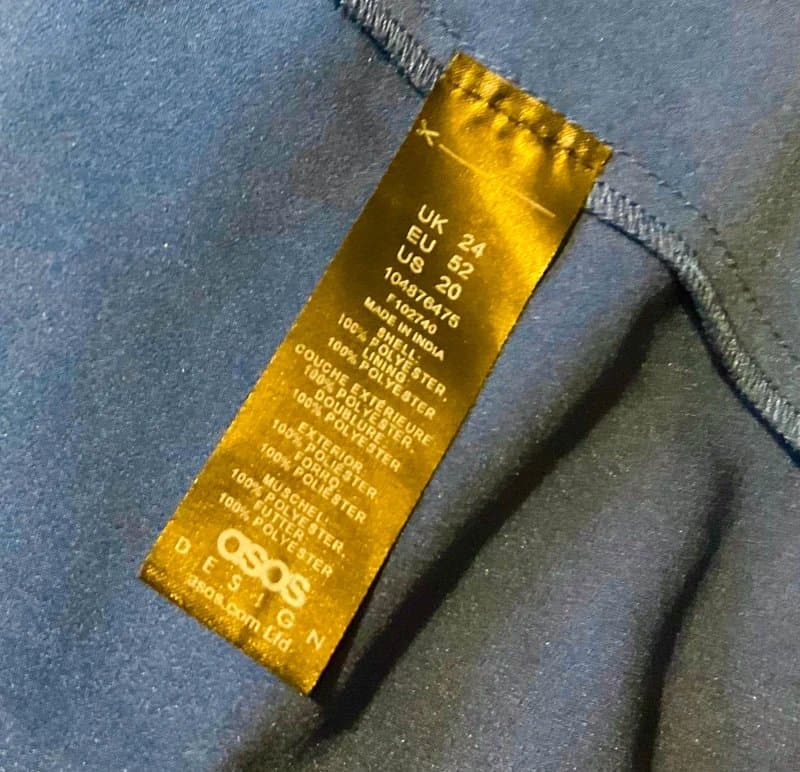 ASOS ASOS embroidered floral pleated dress size uk 24