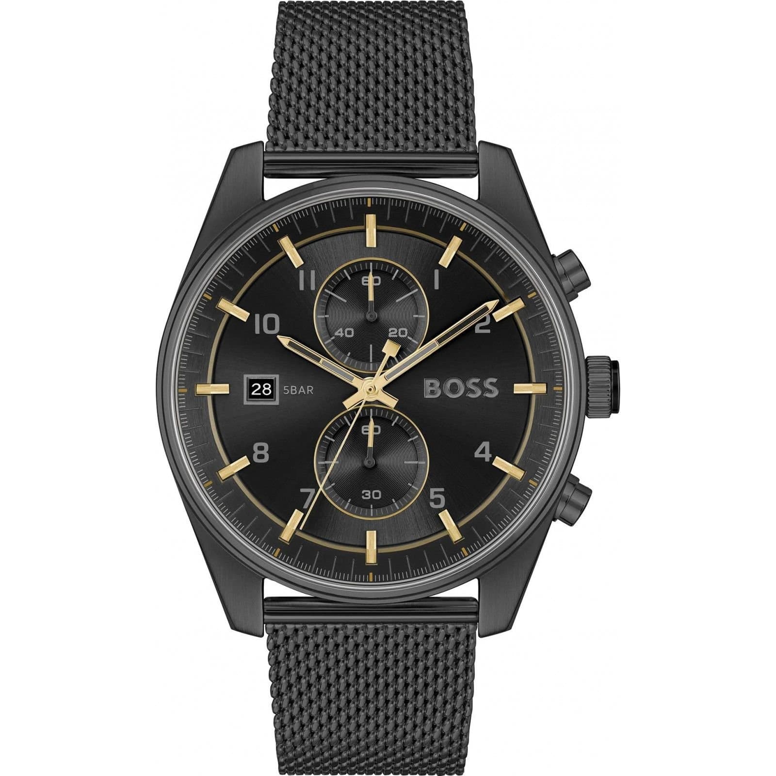 Boss BOSS Men's 1514150 44mm Quartz Watch in Black