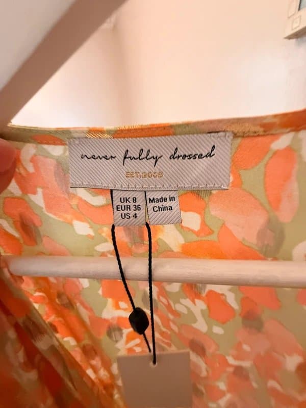 Never Fully Dressed Never Fully Dressed wrap dress