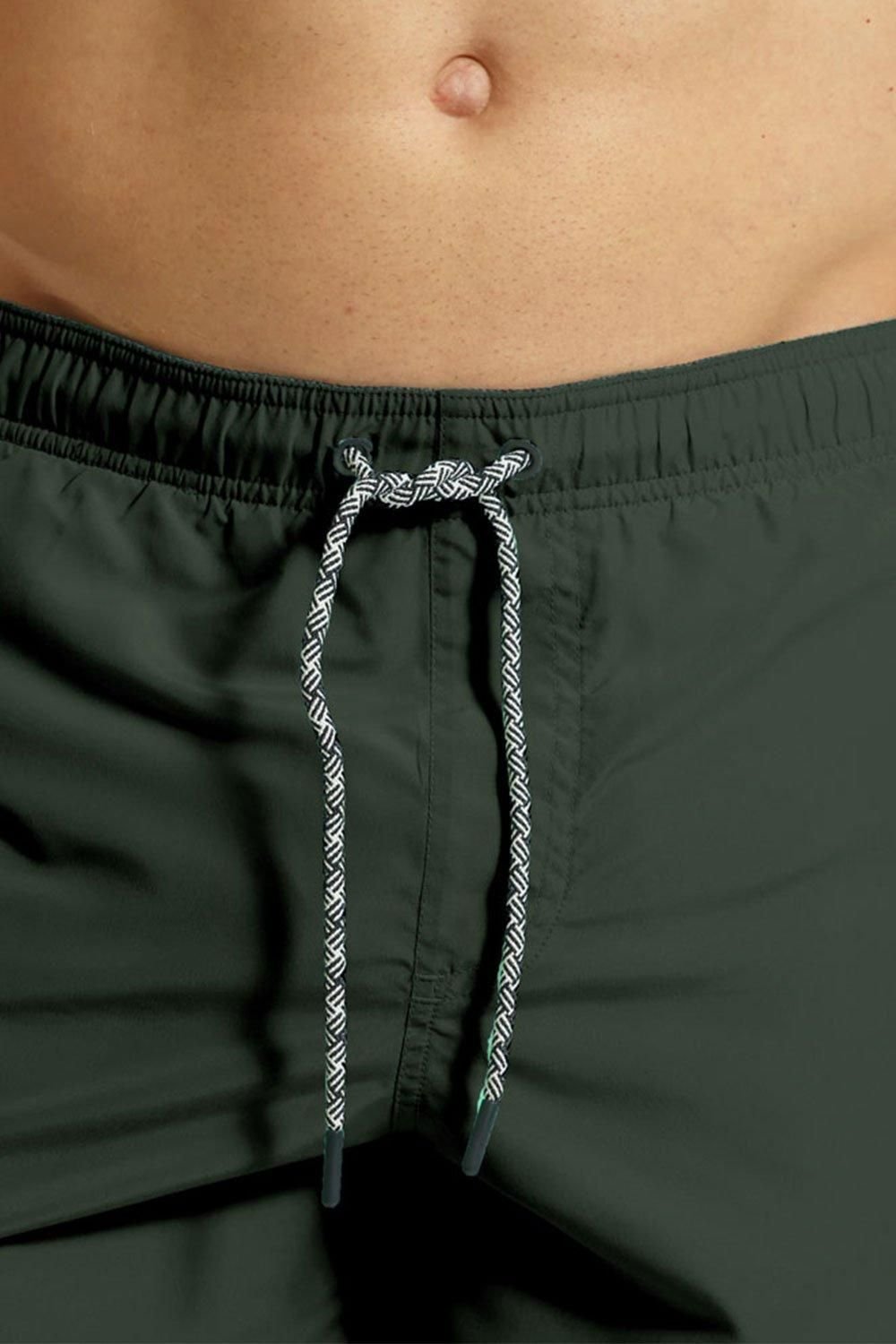 RIPT Essentials RIPT Essentials Men's Plain Swim Shorts in Charcoal - 2