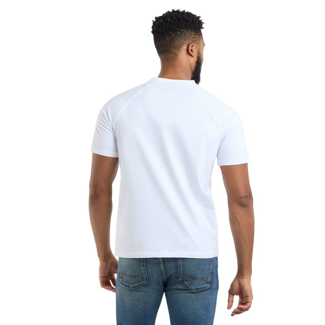 Umbro Umbro Men's Layered Box Logo T-Shirt in White - 2