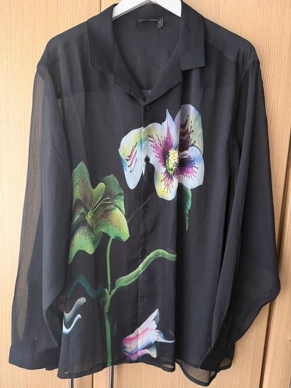 ASOS Sheer orchard shirt