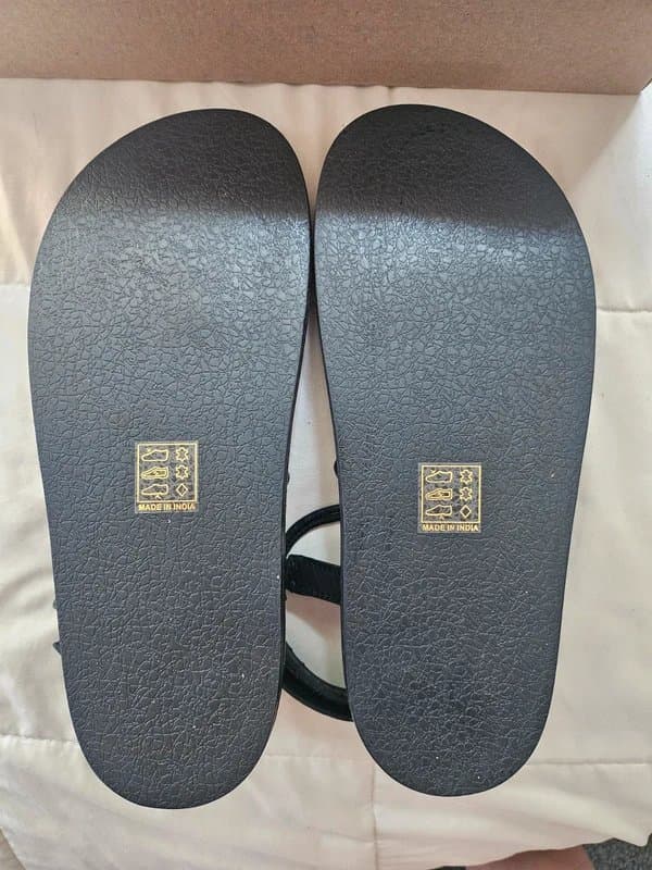 Radley Radley Roxburgh black leather sandals size 6UK/ 39 EUR