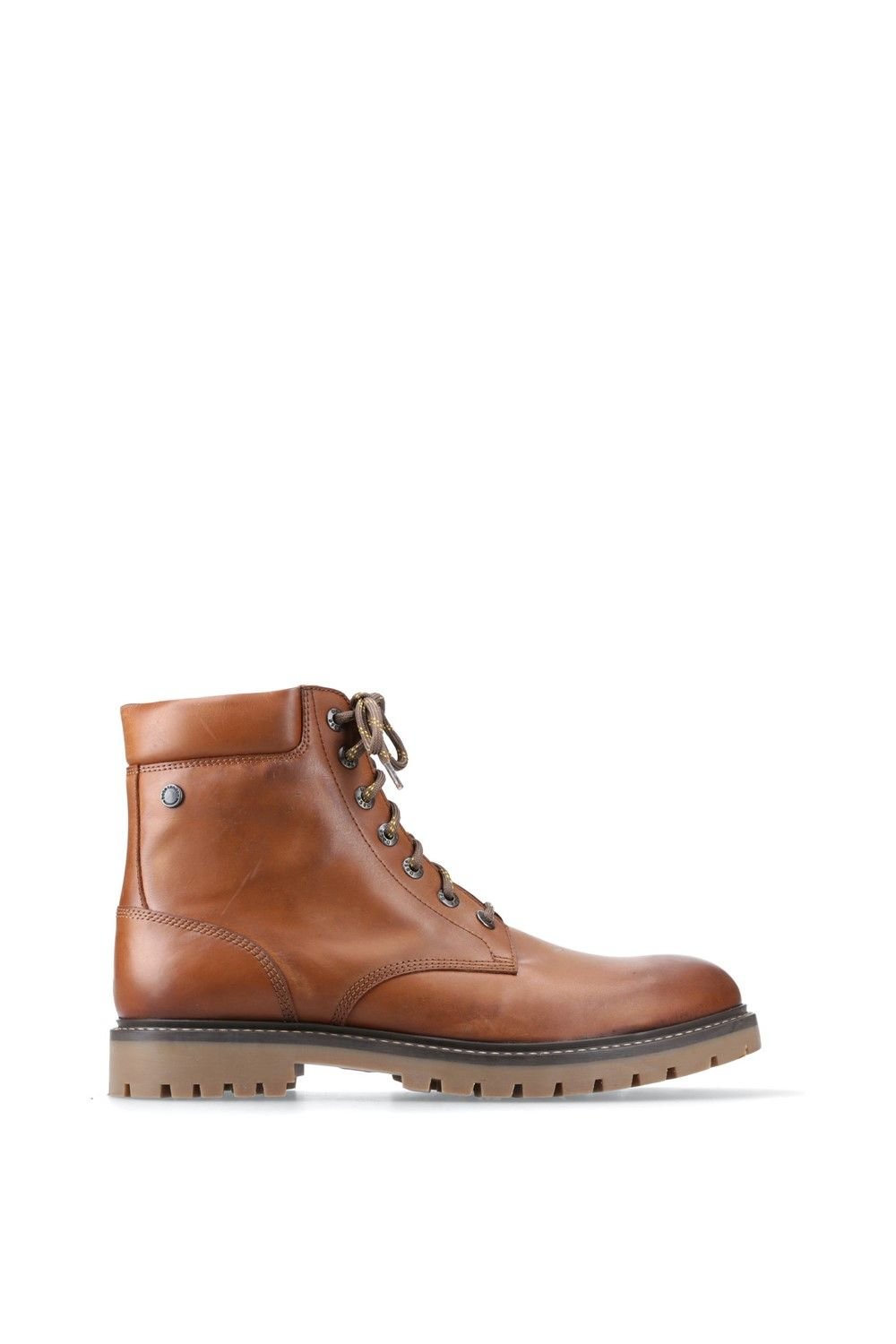 Base London Base London Men's Nickel 7 Eyelet Boot in Tan - 4