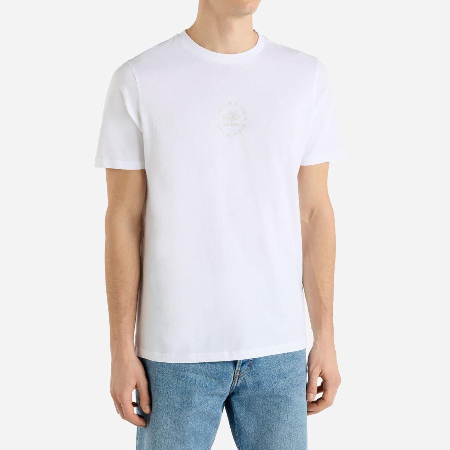Umbro Umbro Men's Relaxed Fit T-Shirt in White