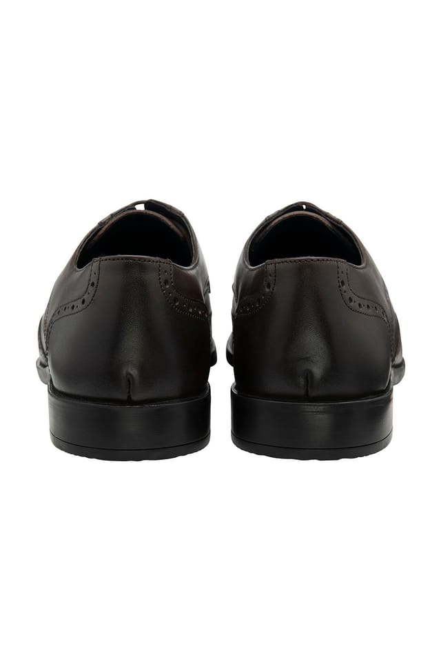 Lotus Lotus Men's Brown 'Milton' Leather Brogues - 3