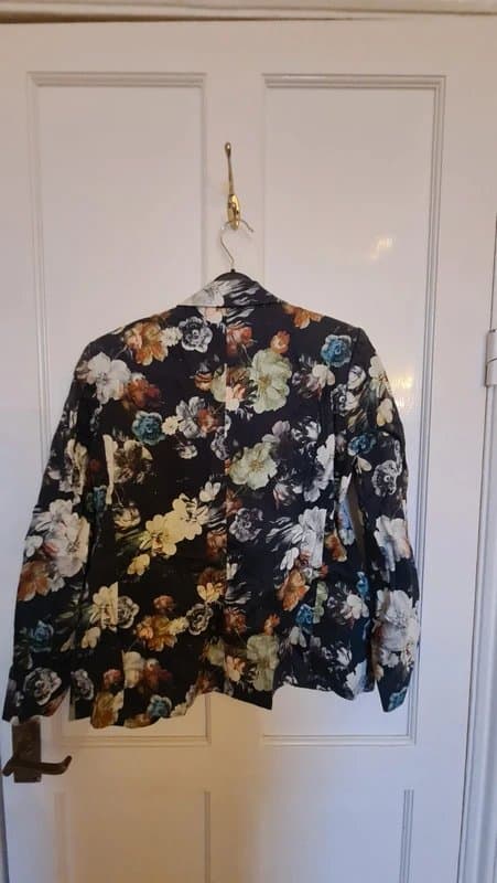 Topshop floral blazer
