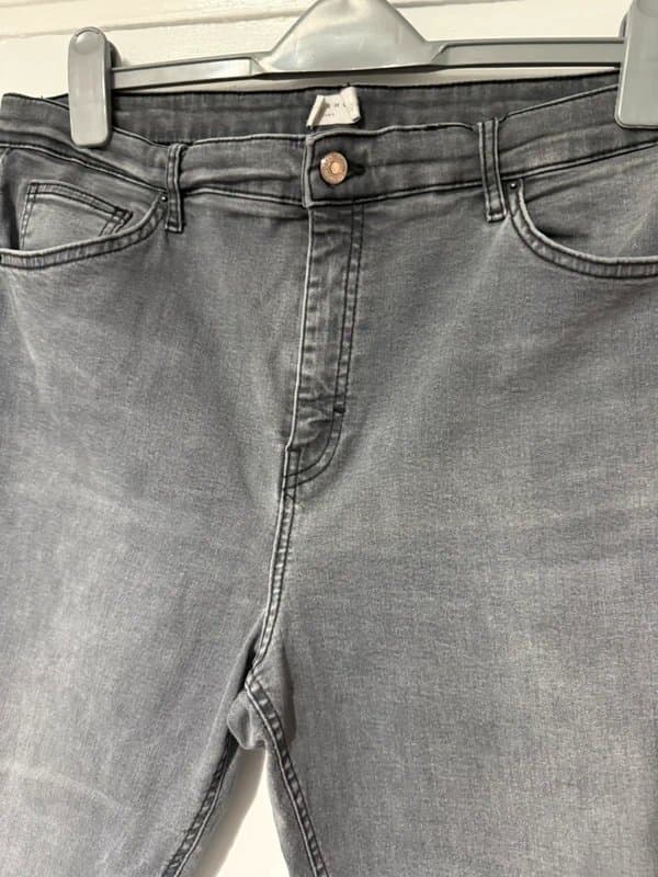 Topshop Topshop Jamie Jeans – W36 L32 (Grey Wash) UK size 18/20