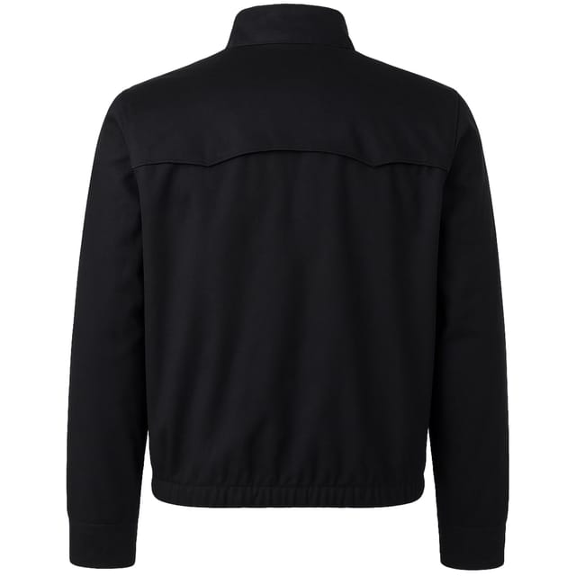 Ben Sherman Ben Sherman Men's Signature Black Harrington Jacket - 2