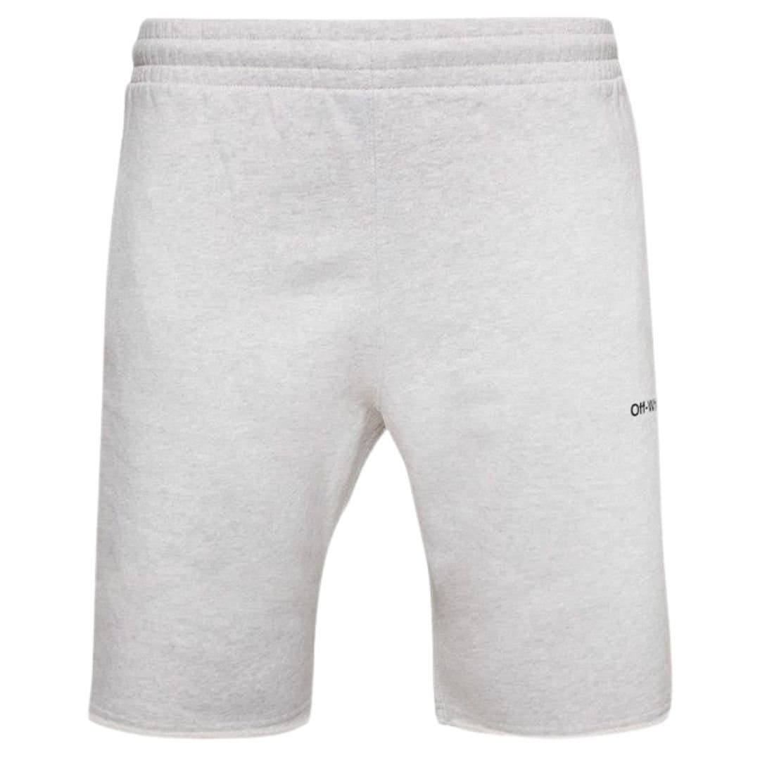 Off-White Off-White Men's Diag Outline Grey Jogg Shorts