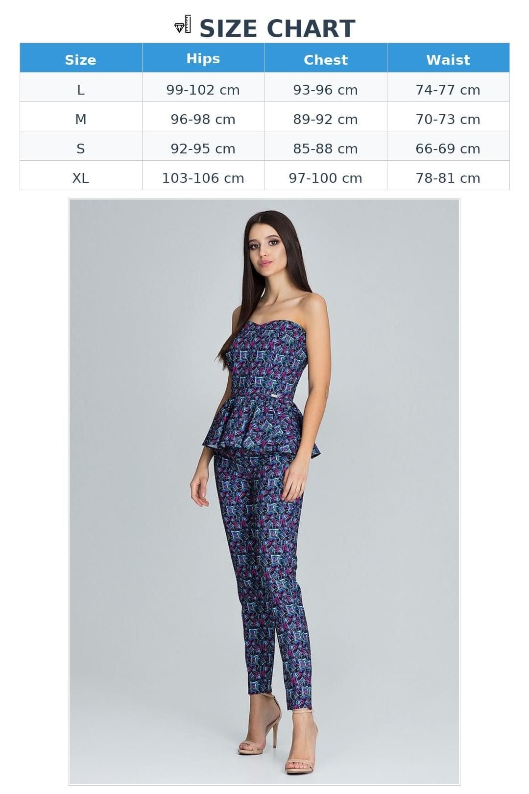 Love Lace Love Lace Women's Straight Corset Trousers with Frill Hem - 4