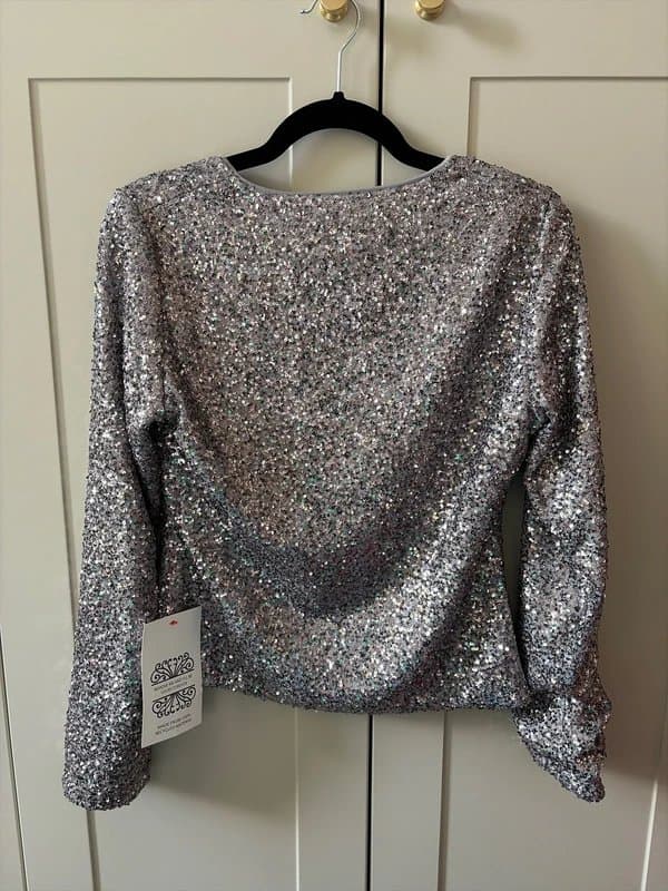 Never Fully Dressed Never fully dress sequin cardigan