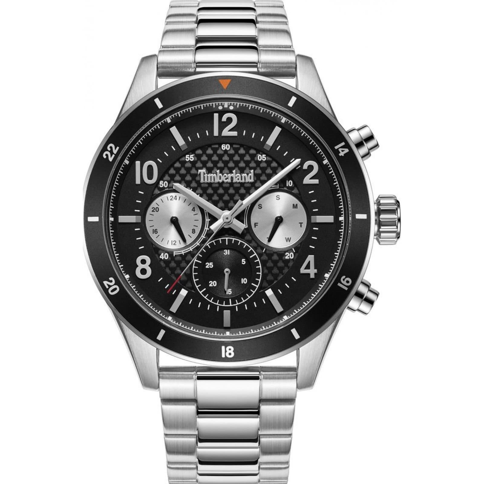 Timberland Timberland Men's TDWGK2201004 46mm Quartz Watch in Silver