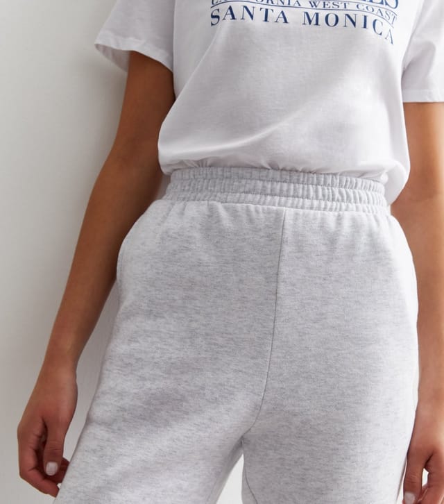 New Look Women's Pale Grey Cuffed Joggers New Look - 2