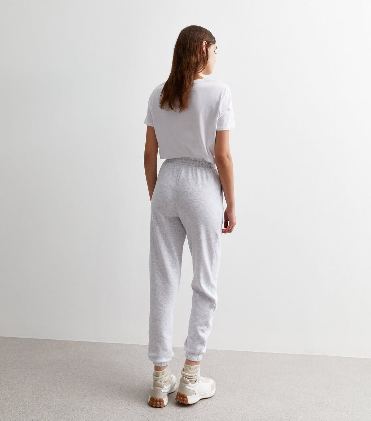 New Look Women's Pale Grey Cuffed Joggers New Look - 4