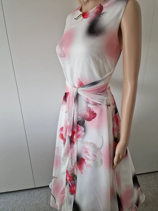 JD Williams JD Williams bnwt size 12 gorgeous chiffon special occasion dress beautiful